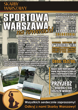 Sportowa Warszawa na rowerach