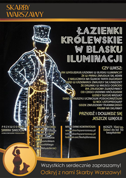 Łazienki w blasku iluminacji