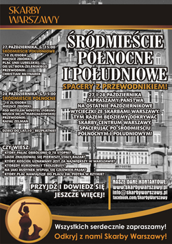 Spacery po Śródmieściu - plakat