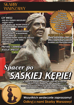 Spacer po Saskiej Kępie